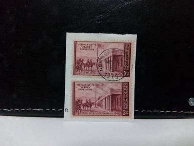 2 Pcs 1946 USA Stamps