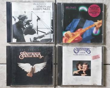 Dy CD Dire Straits Carpenters Santana Simon&G Abba