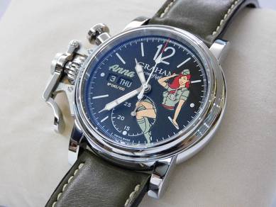 Graham Chronofighter Vintage Nose Art Anna Limited