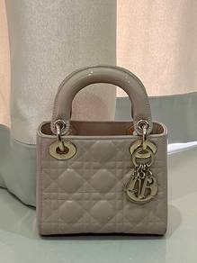 Mini Lady Dior (Pink Cannage Skin)