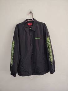 Supreme H.R. Giger Coach Jacket Black Size M