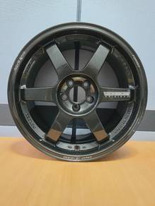 NEW 17X8.5 5x100 NK TE37 POLO GT86 GR86 BRZ CALDIN