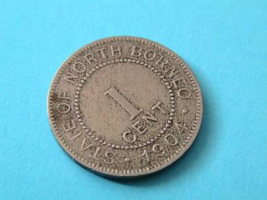 1 Cent State of North Borneo 1904