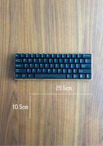 Compact 60% Mechanical Keyboard with Wooden Case