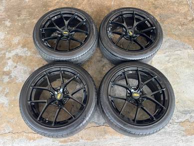 Rim second 18 BBS siap tayar civic s70 Hrv lancer
