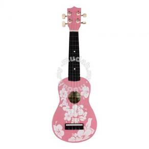 21'' Soprano Ukulele with free pick ( Pink)