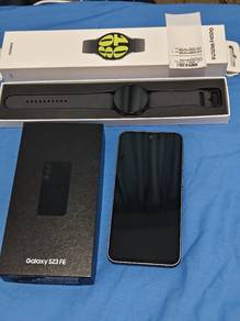 Samsung S23 FE 256 Full Set And Samsung Watch 6 