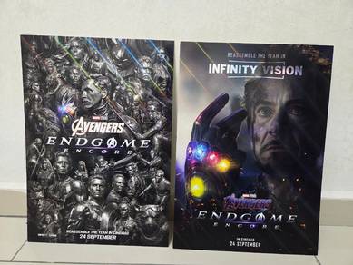 Avengers Encore and infinity vision poster