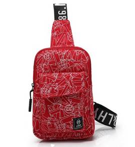 BA1113 Red Crossbody Bag Merah Backpack Beg Murah