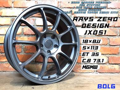 Rays ze40 design 18inc civic Fd FC FE HRV X50 S70