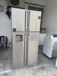 Hitachi 4 doors fridge refrigerator peti sejuk