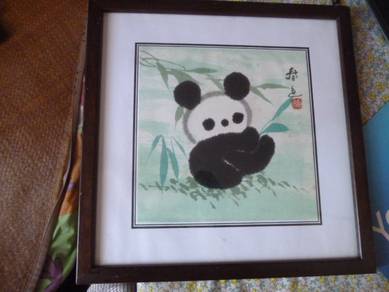panda painting 熊貓畫