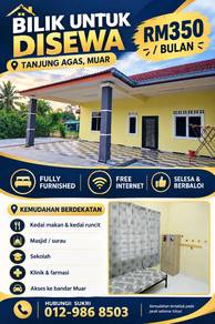 Room in Muar, JHR