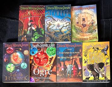 7 DIANA WYNNE JONES BOOKS LOT Set