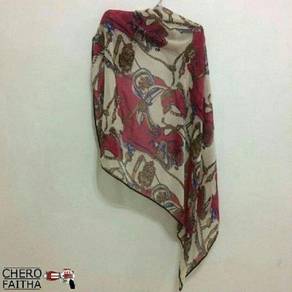 Kain selendang vintage design scarf