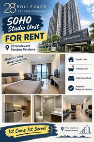 Service Residence For Rent in 28 Boulevard