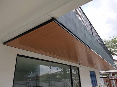 SILING JENIS ALUMINIUM  l strip ceiling install l