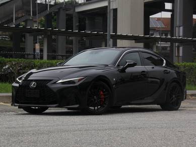 2021 Lexus IS 300 F SPORT MODE BLACK
