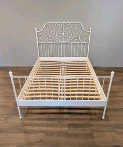 katil ikea leivrik queen saiz. siap tilam ikea