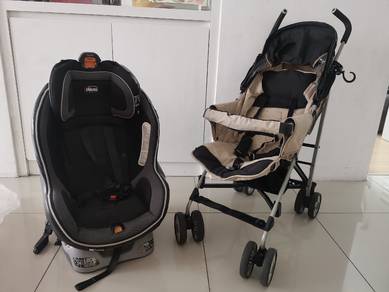 Chicco car seat + Hauck Stroller 