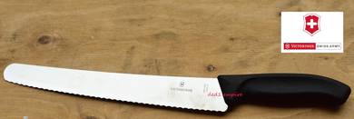 VICTORINOX – pisau roti & kek bergigi 26cm (SWISS)