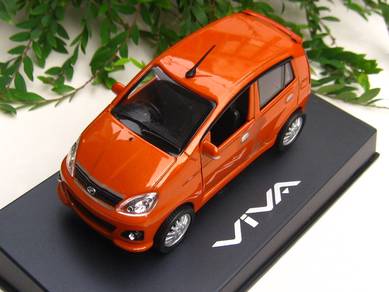PERODUA VIVA diecast Model Car - Orange