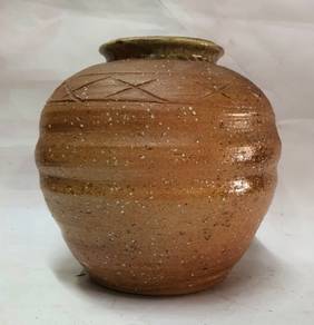 Japanese Antique Shigaraki Tsubo Jar