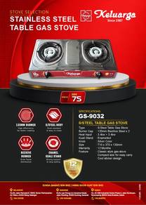 Stainless Steel Table Gas Stove (GS-9032)