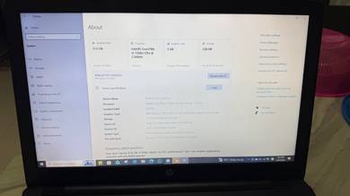 HP Laptop 15-Bs0xx (good condition & 12GB Ram)