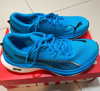Puma Deviate NITRO 3 Speed Blue Running Shoes Men'
