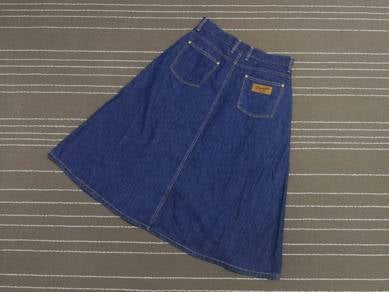 Wrangler chocol raffine X DENIM SKIRT W30