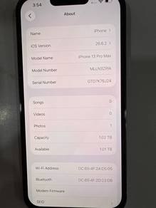 iPhone 13 Pro Max 1TB (1TB)
