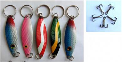 Metal Spoon Keychain set