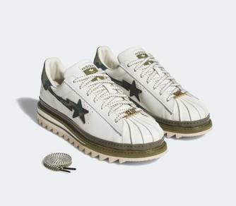 CLOT x BAPE® Superstar by Edison Chen (Brand New)