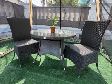 Designer outdoor set