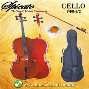 Spicato italy cello cv101 half size 1/2 cello i