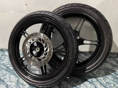 Rim+tayar STD Y15 Masih Baru
