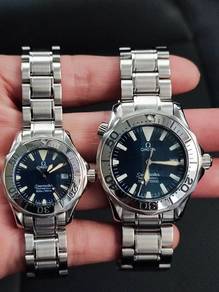 Omega Seamaster Electric Blue Wave