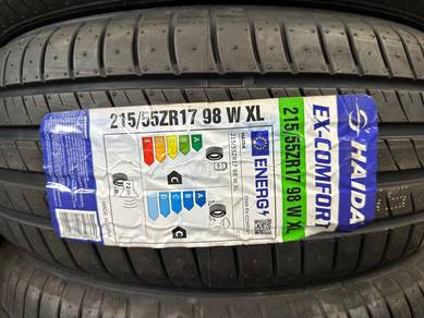 215/55/17 Haida EX-COMFORT Tyre 2026 Tayar