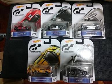 Hotwheels Gran Turismo set Retro GTR Lamborghini