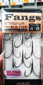 BKK 6076-3X-CB Triple Hook for Salt & Fresh Water