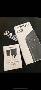 Samsung galaxy A07 Black 256GB 8RAM
