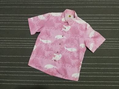 RARE full print SEA cows hawaii okinawa S
