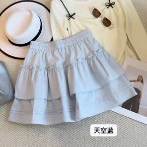 2026纯色短裤裙 skirt