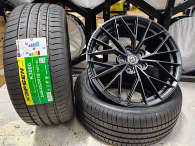 Toyota Vellfire Alphard Estima 19" Rim+Tayar R392