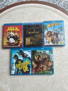Blu-ray Disc movies sets.