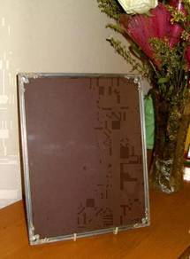 Vintage Metal Picture Frame -1970s