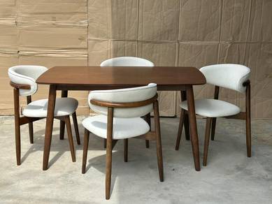Elite Curve 1+4 Dining Set