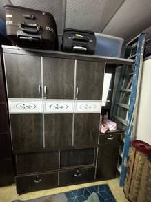Almari Baju besar 6ft