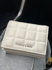 Charles and Keith Wallet - Cream